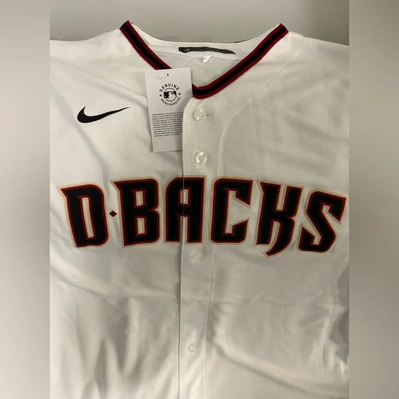 Nike Arizona Diamondbacks Baseball MLB White Jersey Men’s Size: XL - Picture 2 of 6